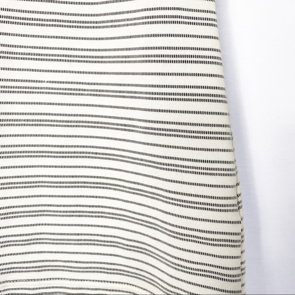 BKE Black & White Striped Tank NWOT
